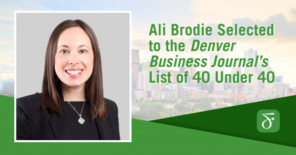 Ali Brodie Selected to the Denver Business Journal s List of 40