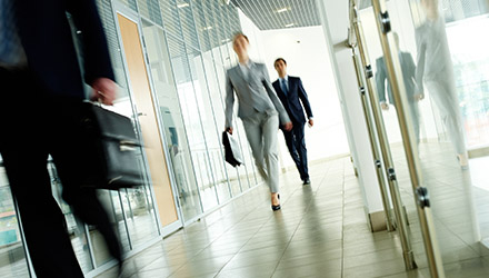 Businesspeople Walking