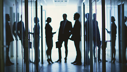 Business People Talking