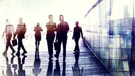 Business People Walking