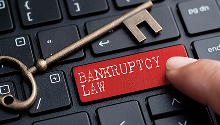 "Bankruptcy Law" keyboard button