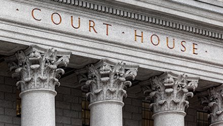 Outside of Court House