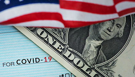 Check for Covid-19 with a Dollar Bill