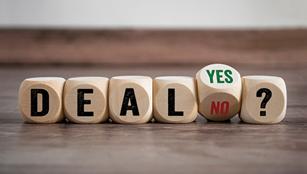 "Deal?" blocks