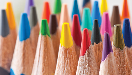 Colored pencils