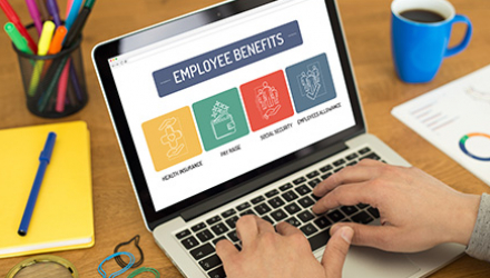 Employee Benefits Laptop