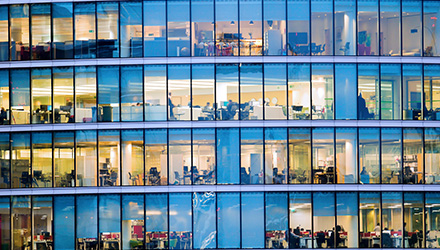 Office Building Windows