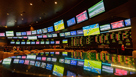 Sports betting screens