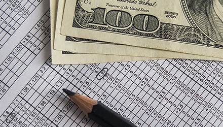 Sports betting sheet