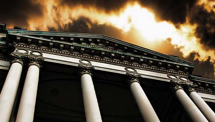 Scary Sky Court House