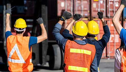 Union Workers Protesting