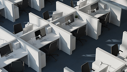 Graphic of Cubicles