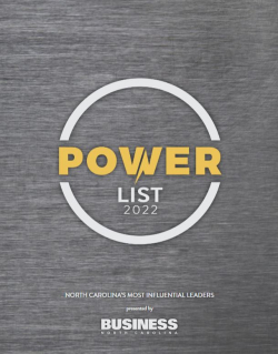 Business North Carolina Magazine Cover