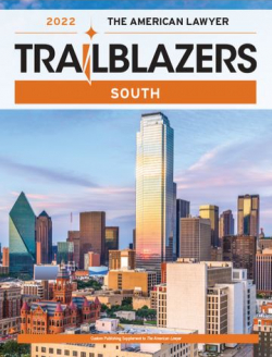 American Lawyer Trailblazers South Cover 2022