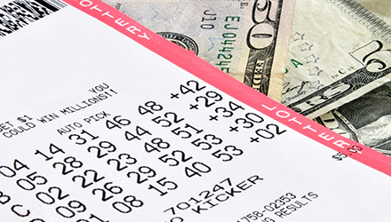 Lottery Ticket and Cash