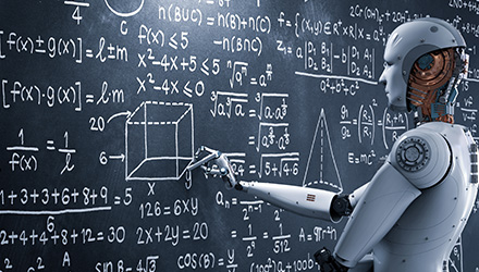 AI math robot