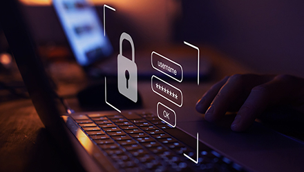 lock screen with password