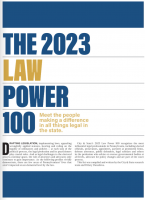 2023 Law Power 100 Poster
