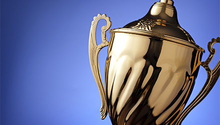 gold trophy