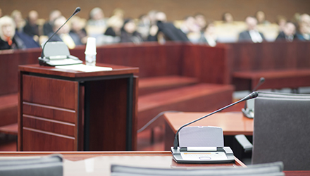 court room
