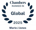 Chambers Global 2025 Badge Marie Jones