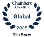 Chambers Global 2025 Badge Odia Kagan