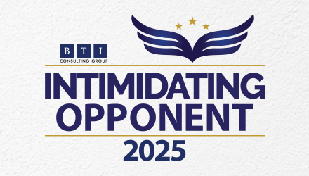 BTI Consulting Intimidating Opponent logo