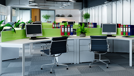 Office cubes