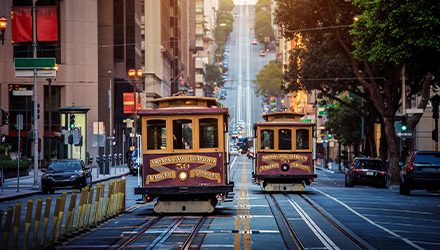 San Fran cable cars