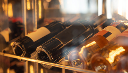 Wine bottles