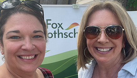 Fox team at Backyard Crawl event