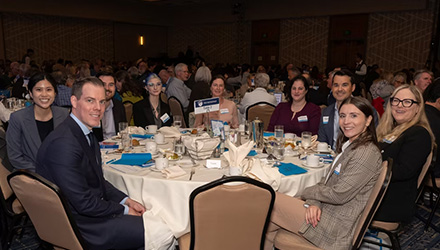 Fox team at Ryther luncheon