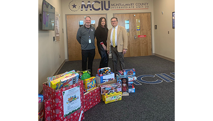 Fox Rothschild team dropping donations off at Montgomery County Intermediate Unit