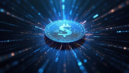 Digital image of a stablecoin